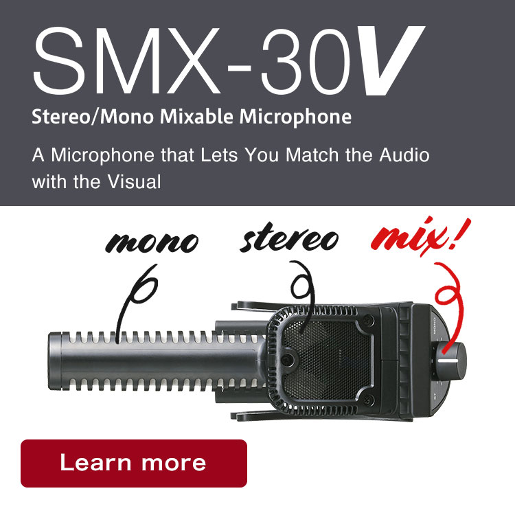 SMX-30V Stereo/Mono Mixable Microphone