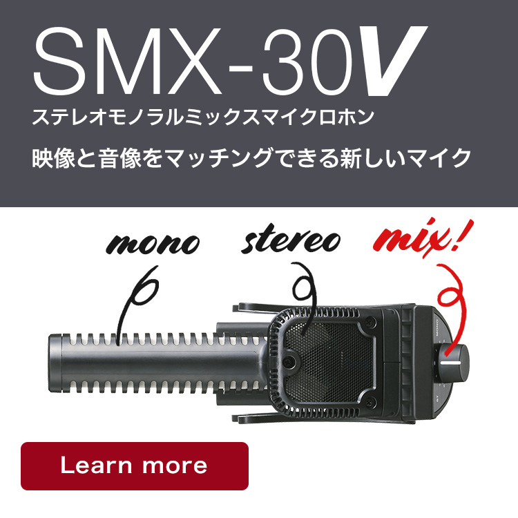 ステレオモノラルミックスマイクロホン SMX-30V